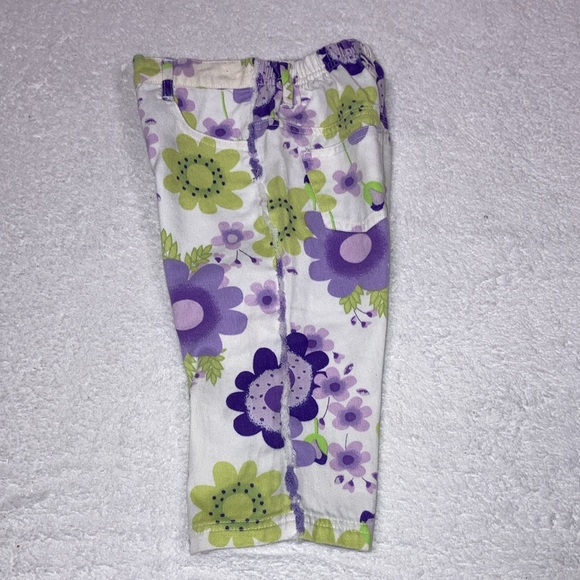 Vintage Nick Jr Dora the explorer hippie print floral bottoms 3t - Picture 7 of 9